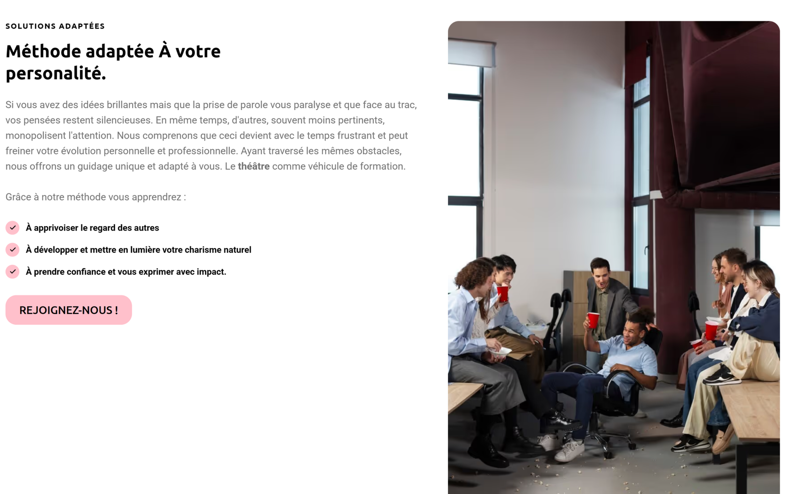 Avant — Section Méthode