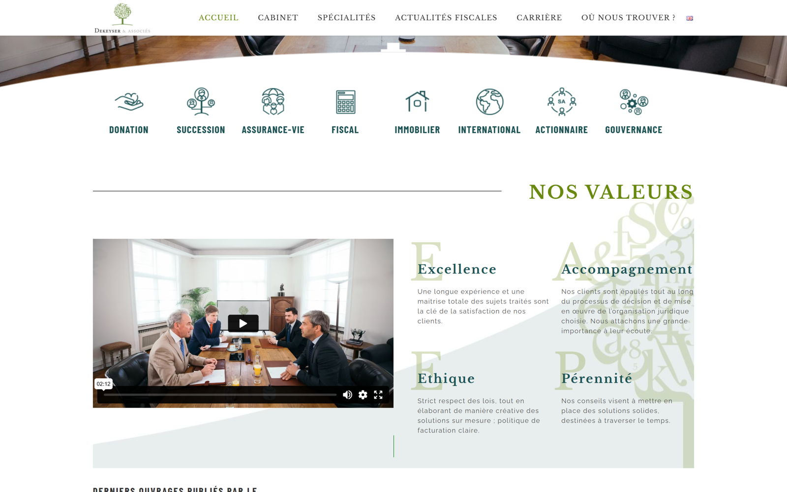 Avant — Spécialités Dekeyser & Associés