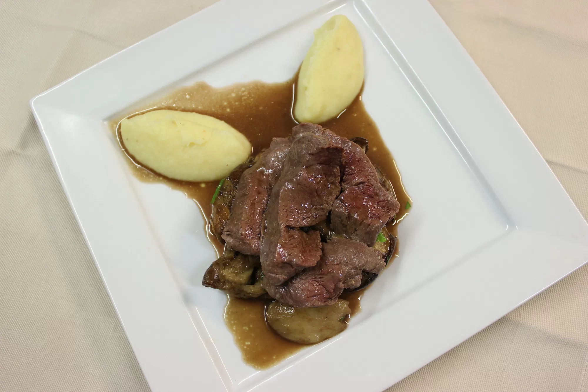 Plat gastronomique — Les Frères Romano