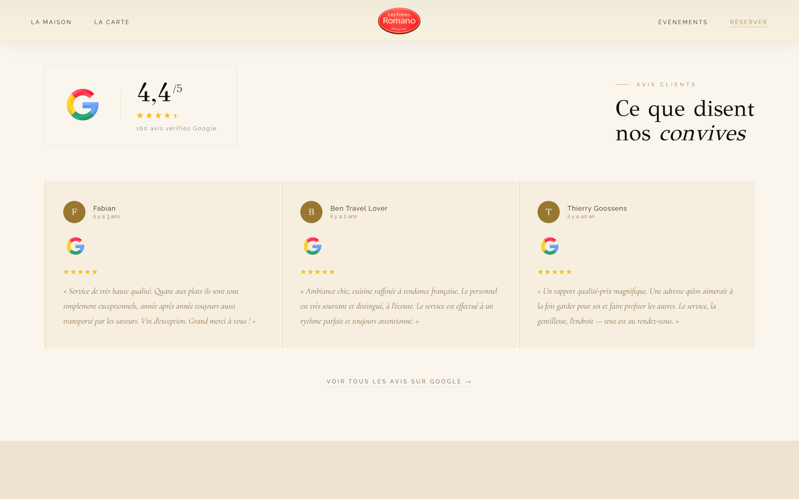 Après —Avis Les Frères Romano