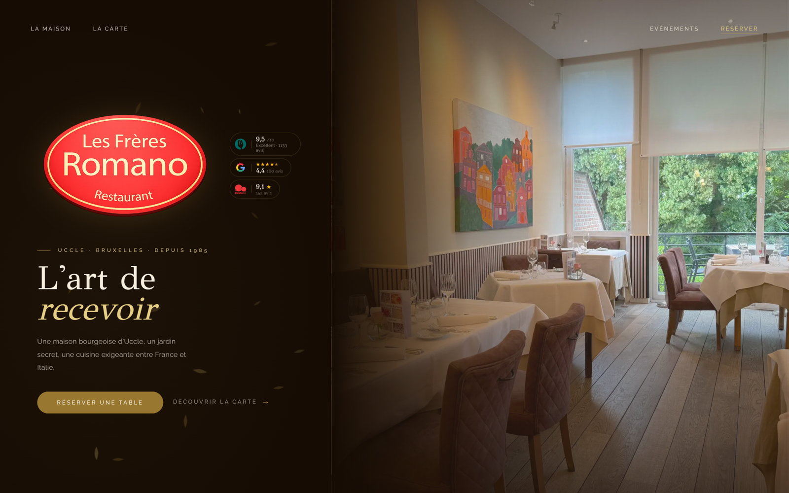 Après —Hero Les Frères Romano