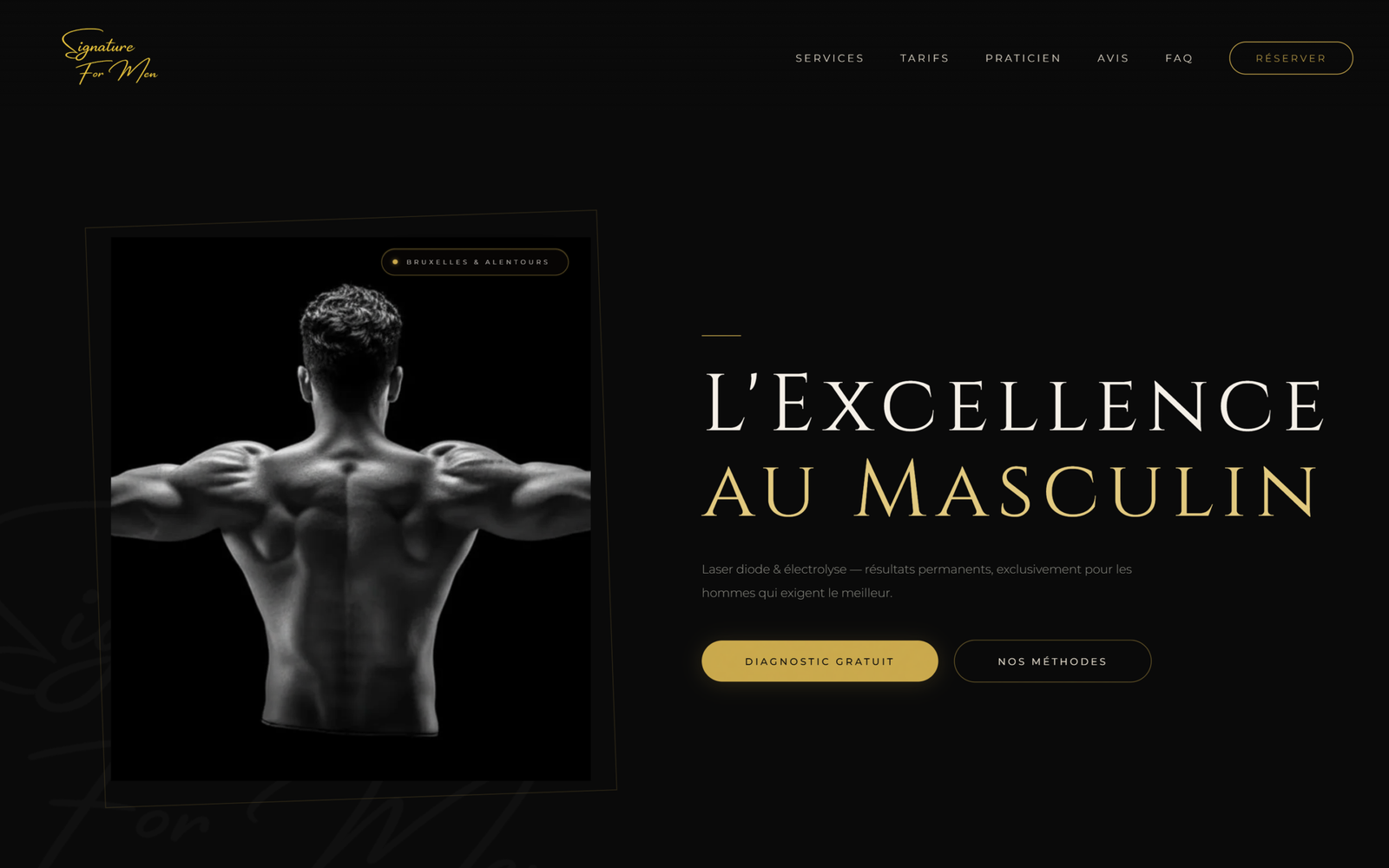 Signature For Men — Épilation définitive laser Bruxelles