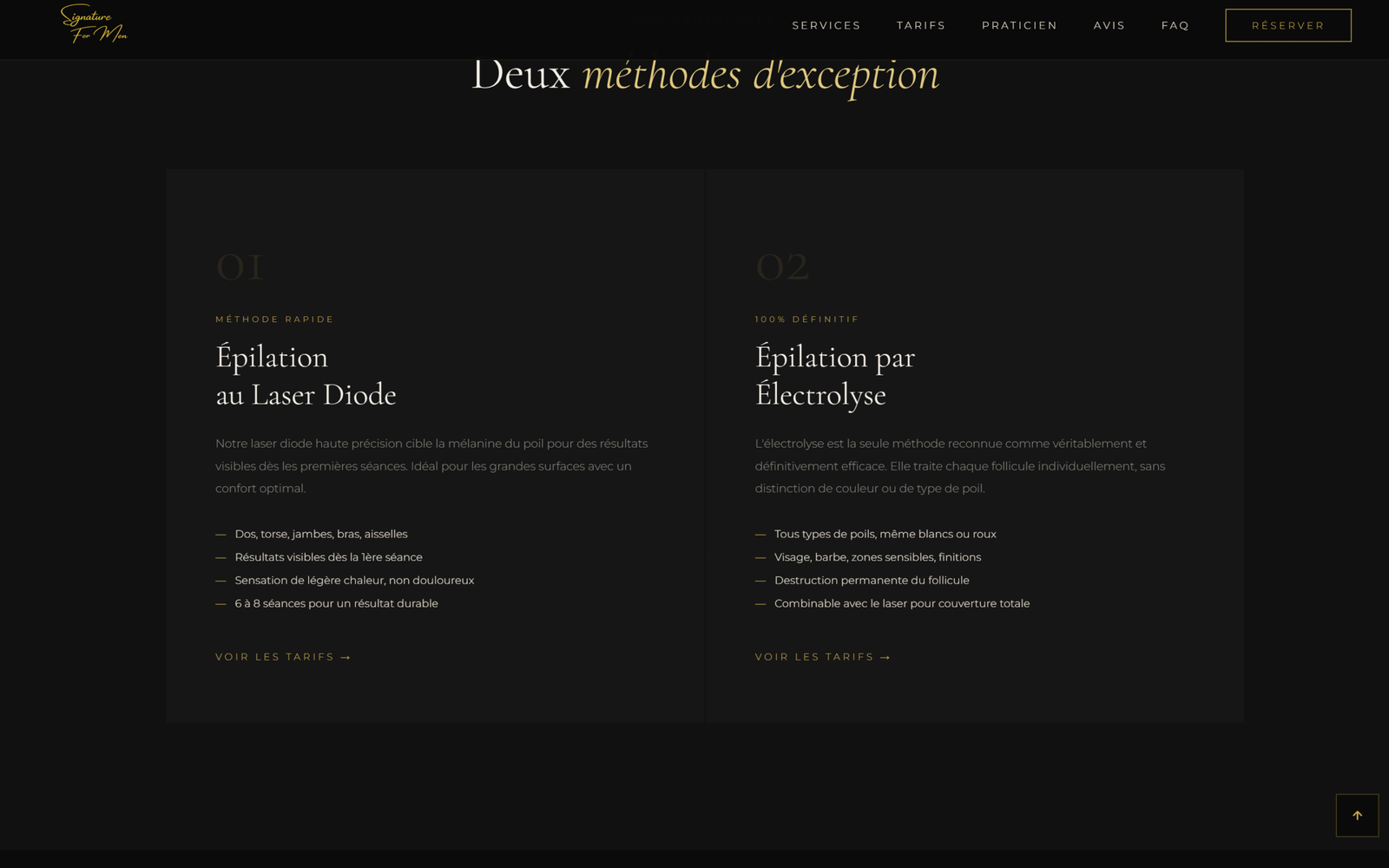 Après — Section services signature4men.be